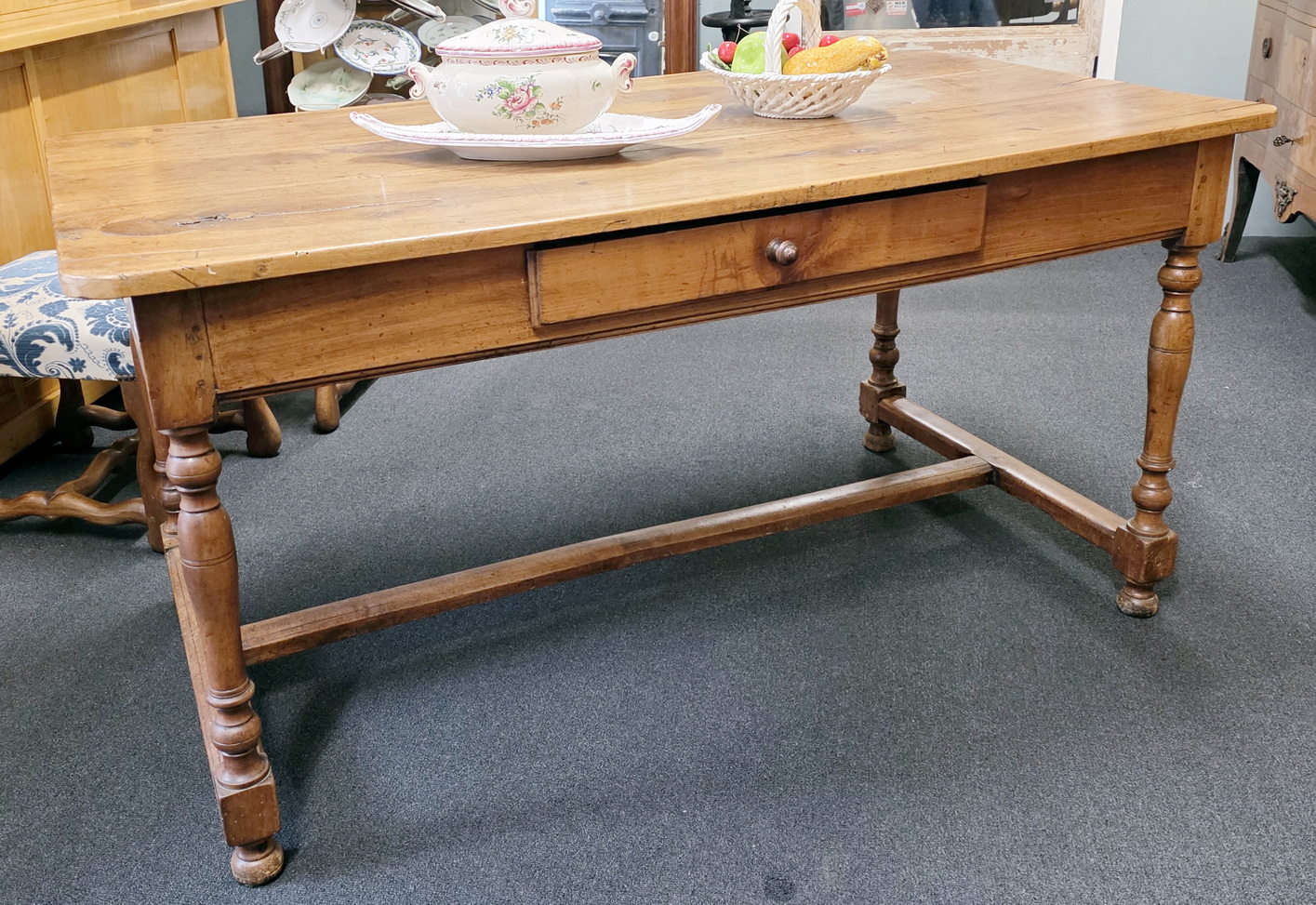 A 19th Century French Kitchen Table